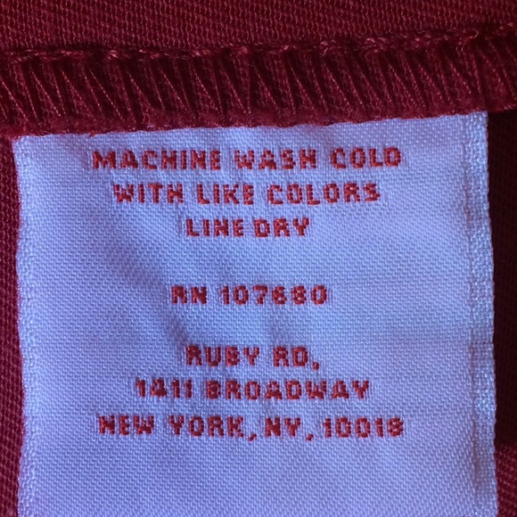 Ruby Rd red jacket with pockets - Picture 9 of 10